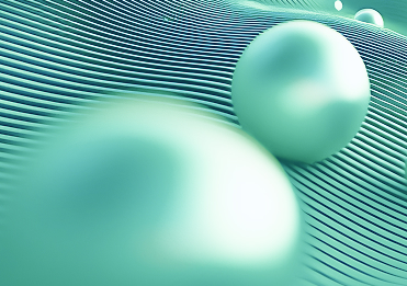 um close up de um fundo verde com muitas bolhas