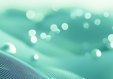 um close up de um fundo verde com muitas bolhas