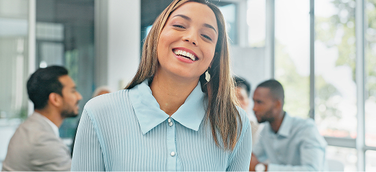 reuniao de negocios e retrato